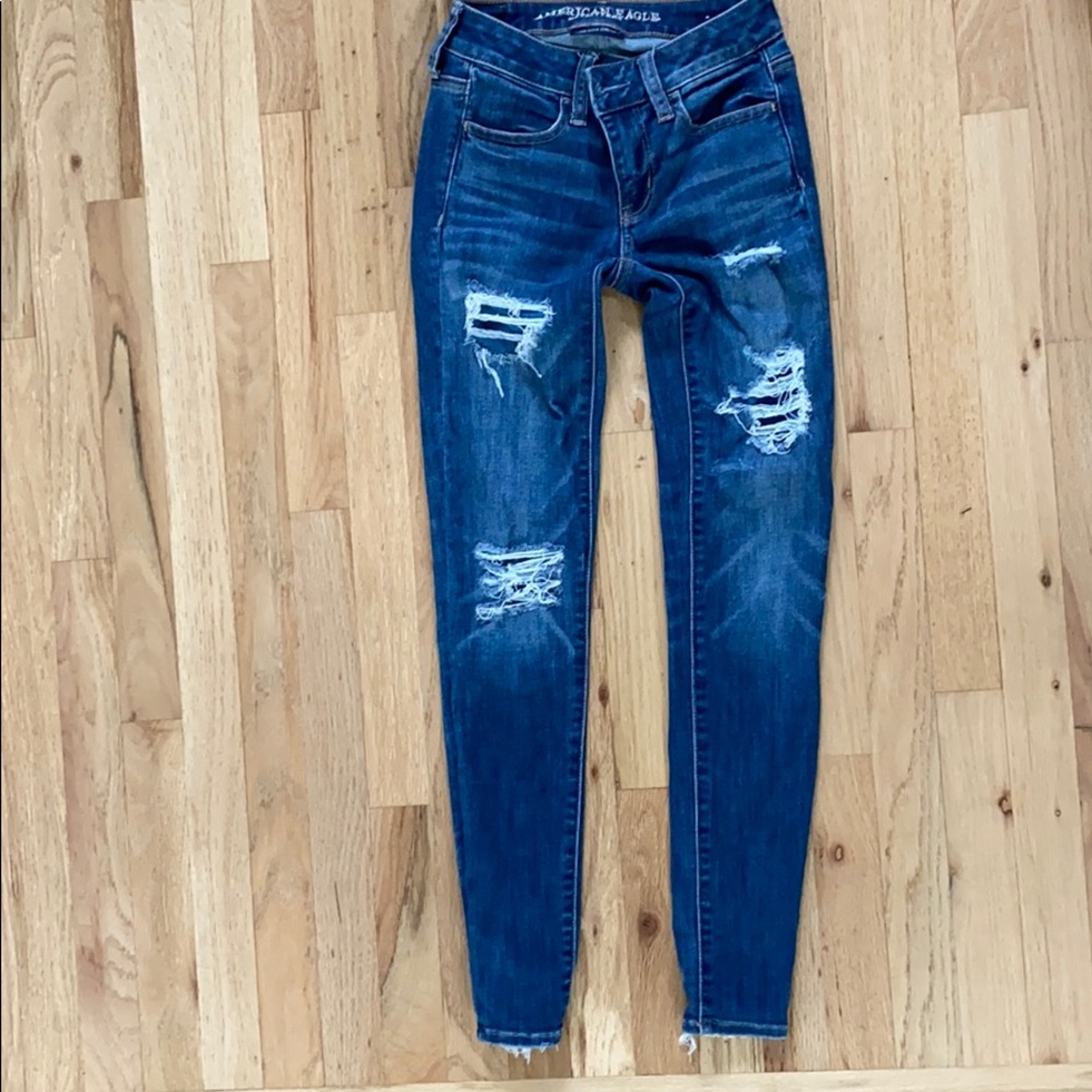 American Eagle super super stretch X jeggings